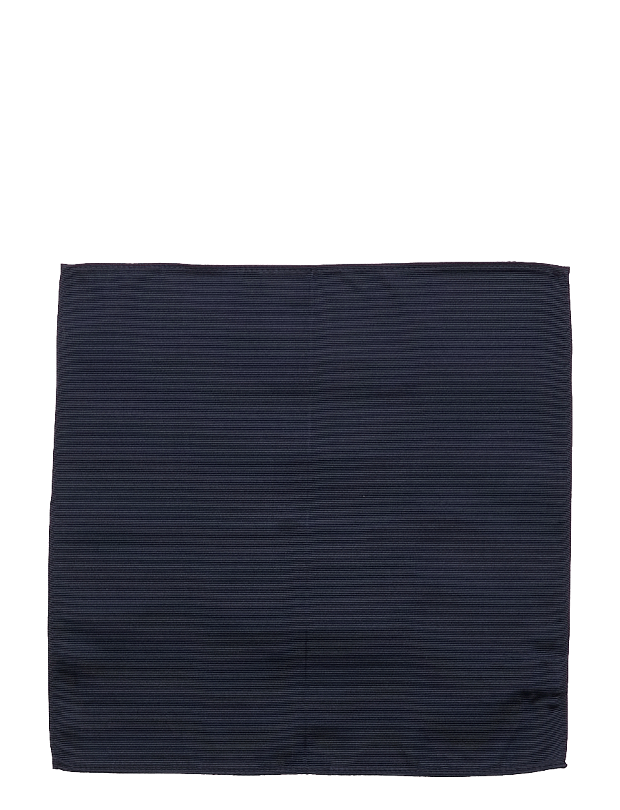 Portia 1924 - Solid Silk Pocket Square - taskurätid - navy - 1