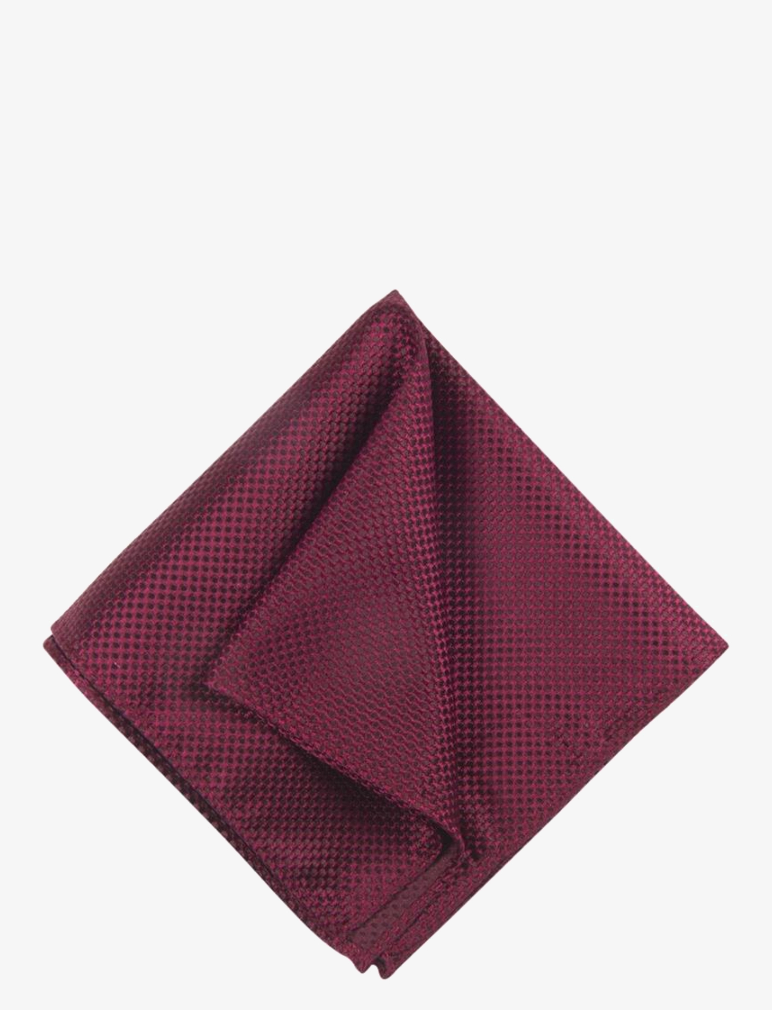 Portia 1924 Silk Pocket Square, One Size, Accessories, Burgunderrot - Squares, Männerswear