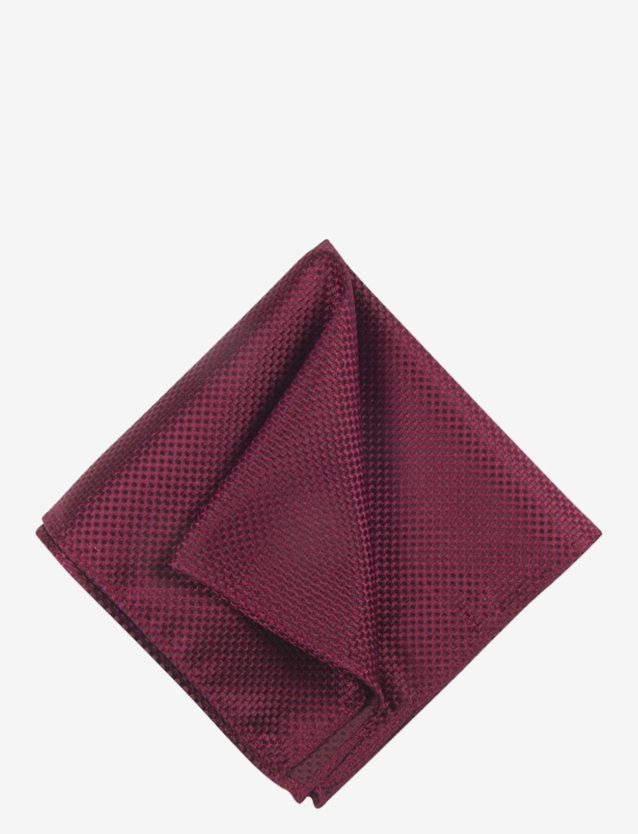 Portia 1924 - Silk Pocket Square - lommeklude - burgundy - 0