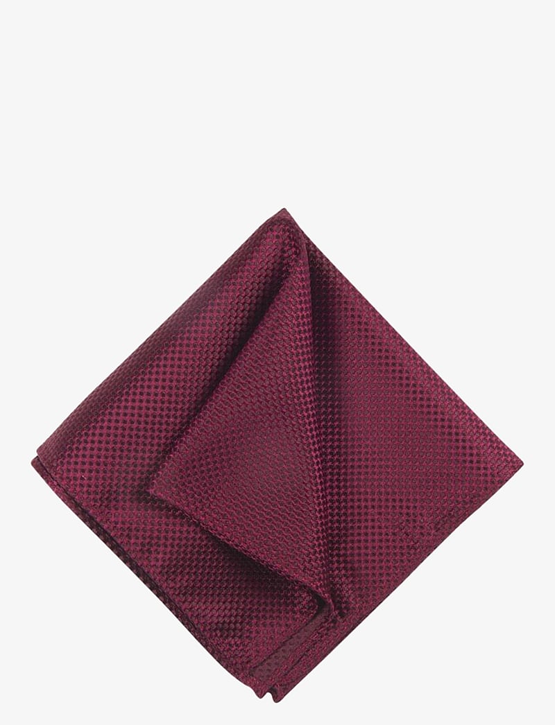 Portia 1924 - Silk Pocket Square - lommeklude - burgundy - 0