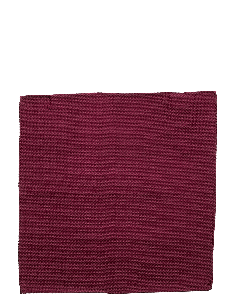 Portia 1924 - Silk Pocket Square - pochettes de costume - burgundy - 1