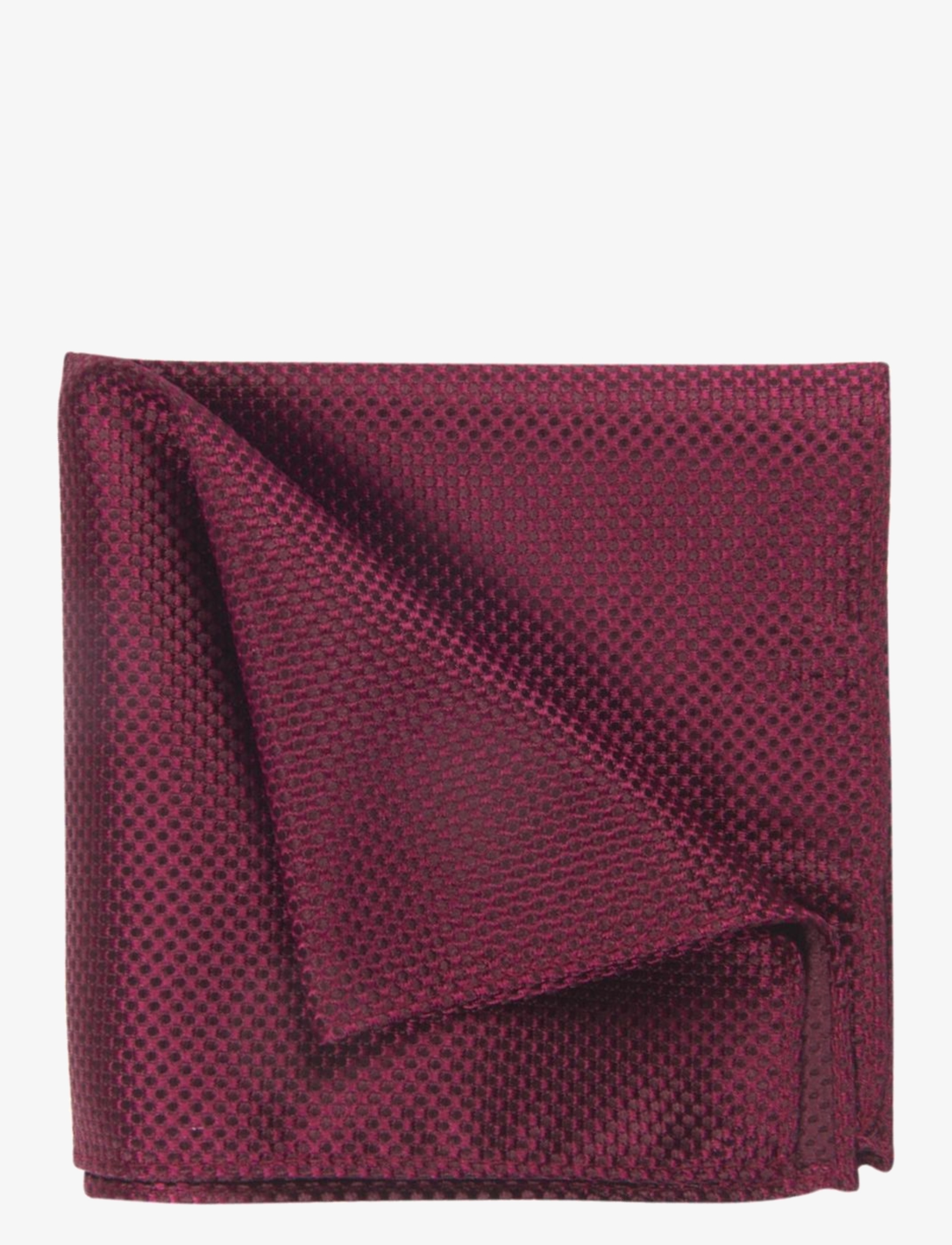 Portia 1924 - Silk Pocket Square - einstecktücher - burgundy - 2