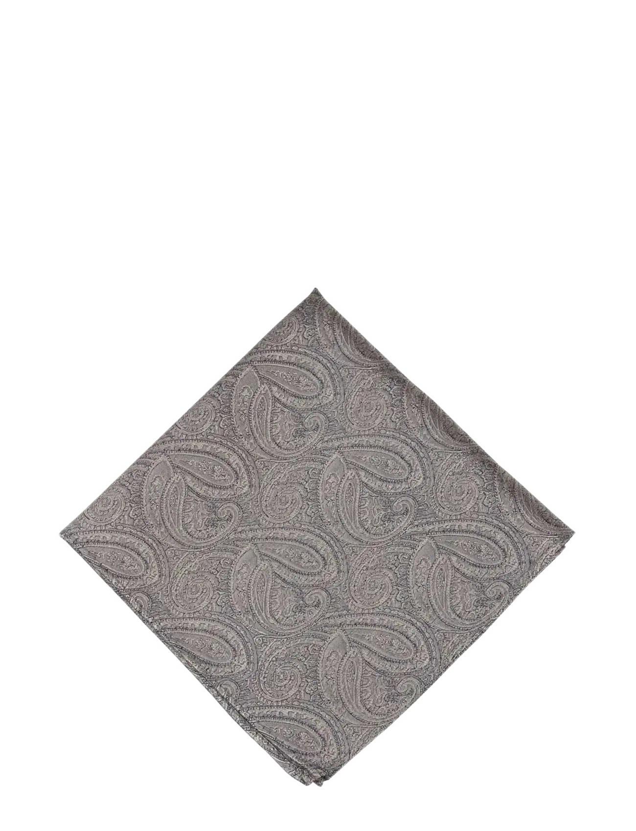 Portia 1924 - Paisley Silk Pocket Square - einstecktücher - beige - 1