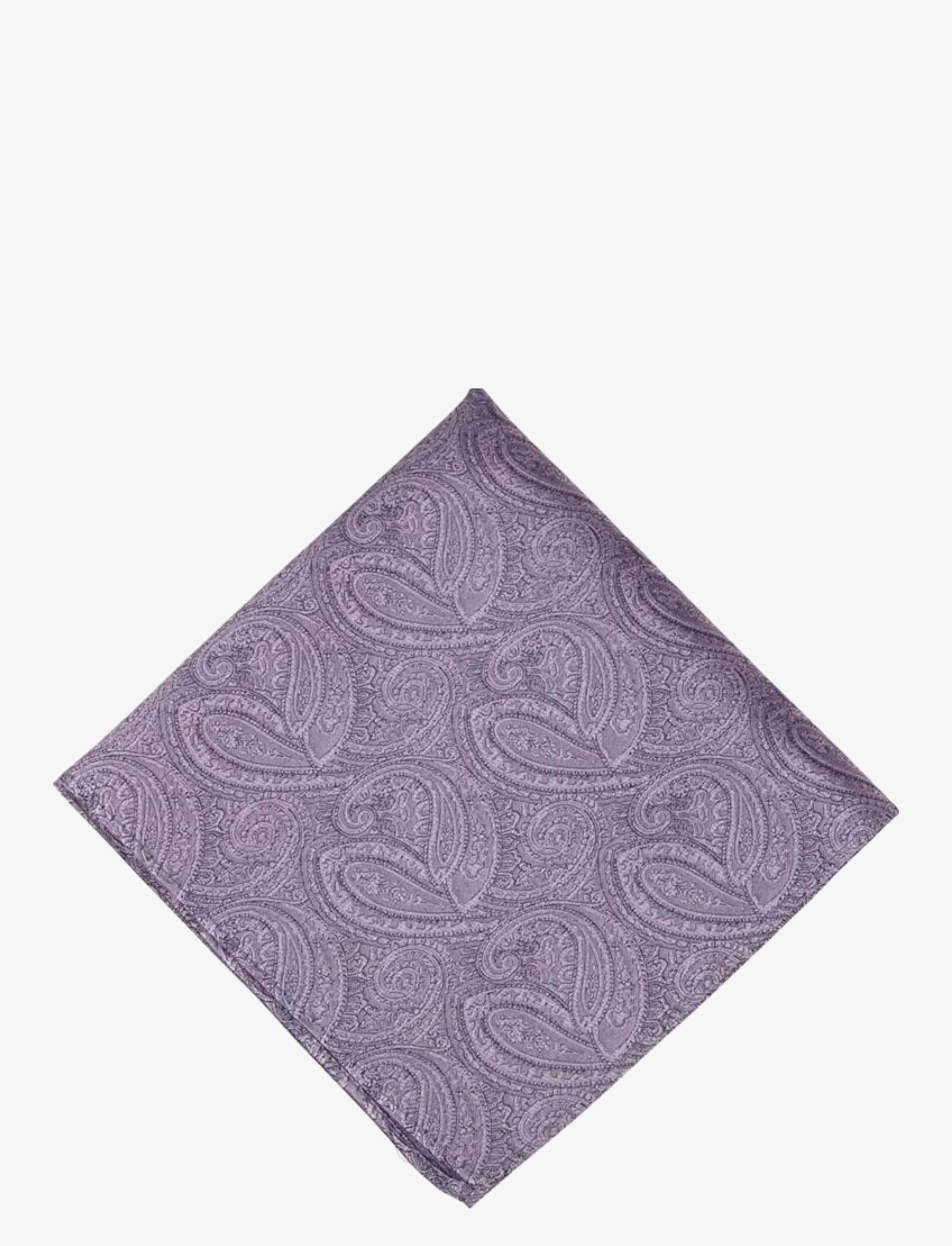 Portia 1924 Paisley Silk Pocket Square, One Size, Accessories, Rosa - Squares, Männerswear