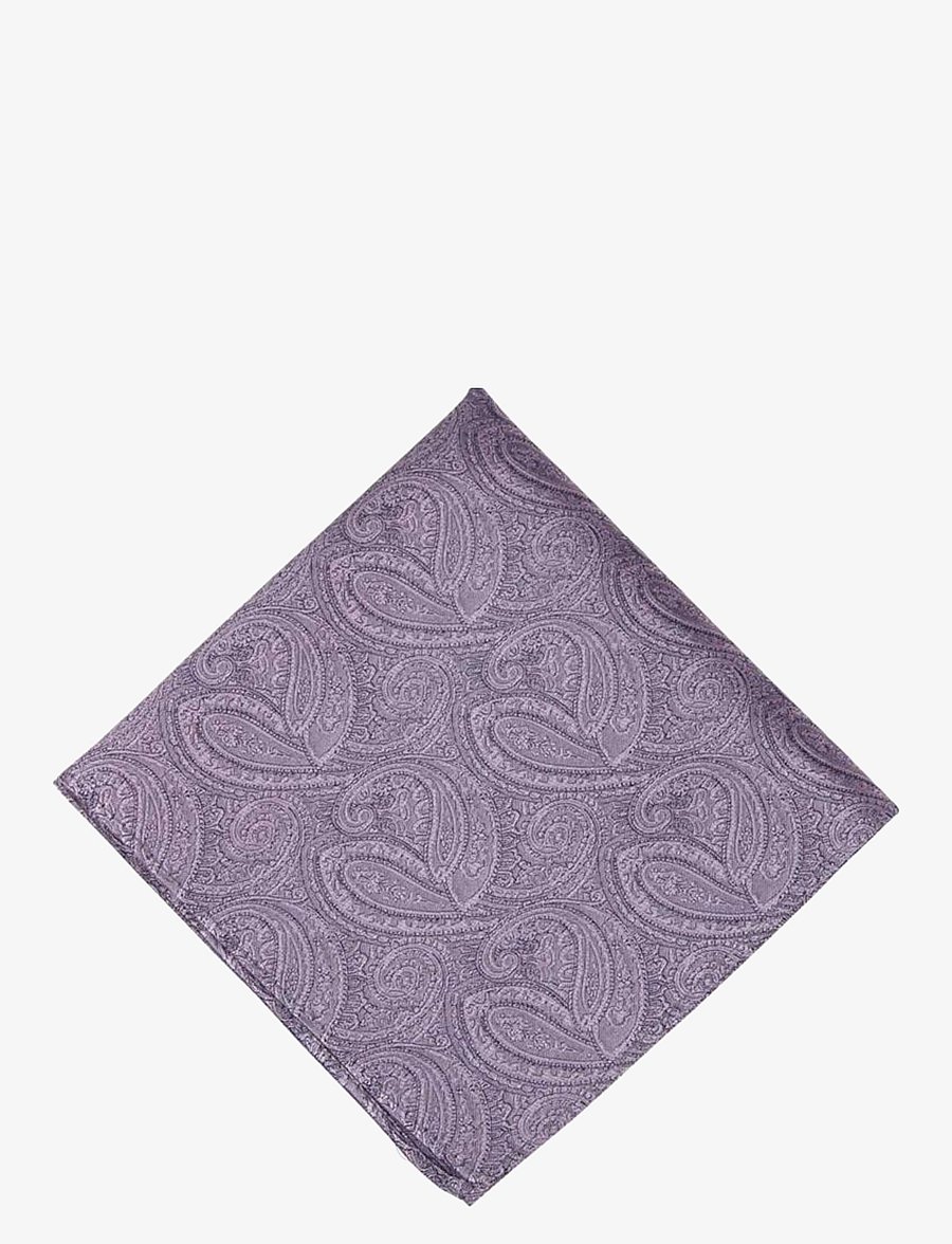 Portia 1924 - Paisley Silk Pocket Square - taskurätid - pink - 0