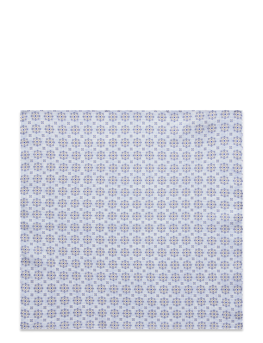 Portia 1924 - Pattern Silk Pocket Square - taskurätid - light blue - 0