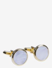 Mother of Pearl Cuff Links - GOLD