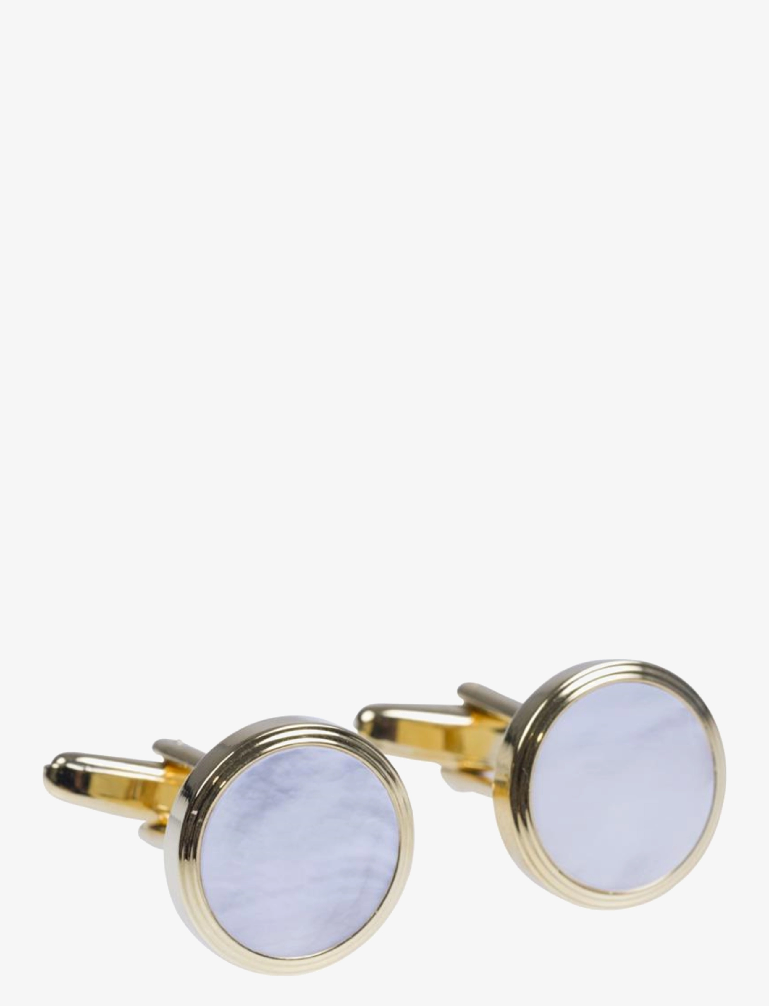 Mother of Pearl Cuff Links - GOLD