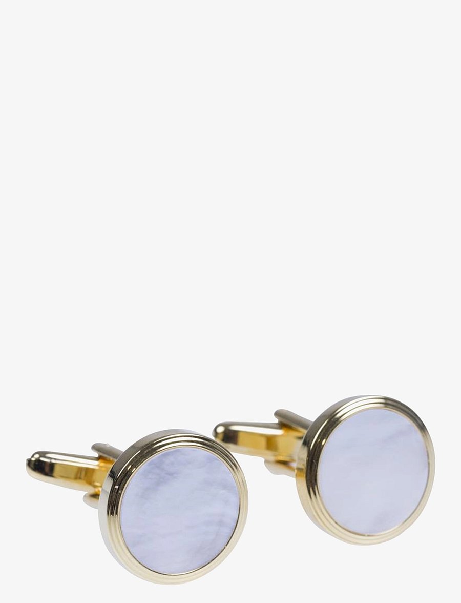 Portia 1924 - Mother of Pearl Cuff Links - sąsagos - gold - 1