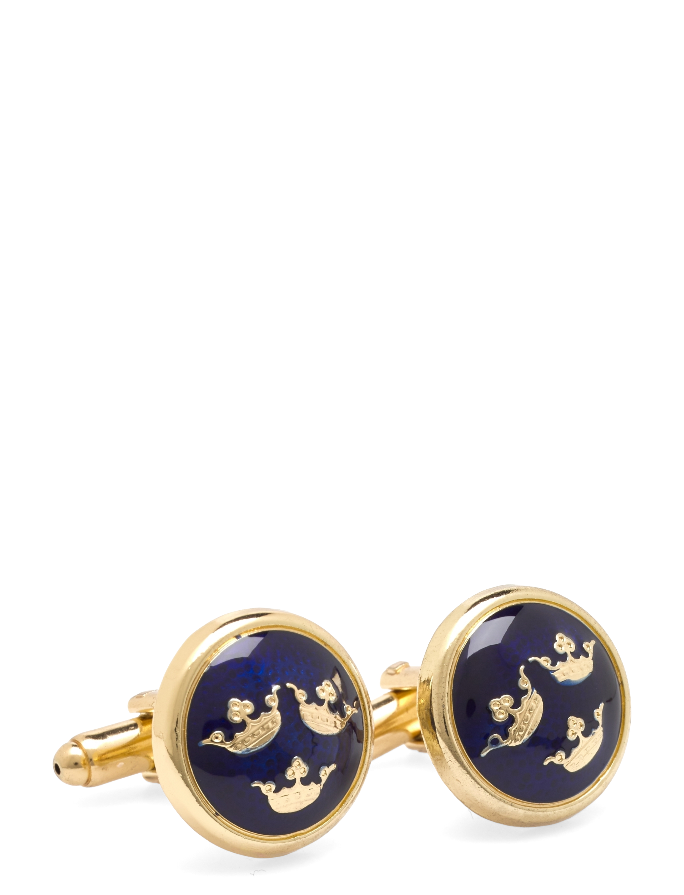 Portia 1924 Cuff Links, One Size, Gold, Tilbehør > Manchetknapper, Herre