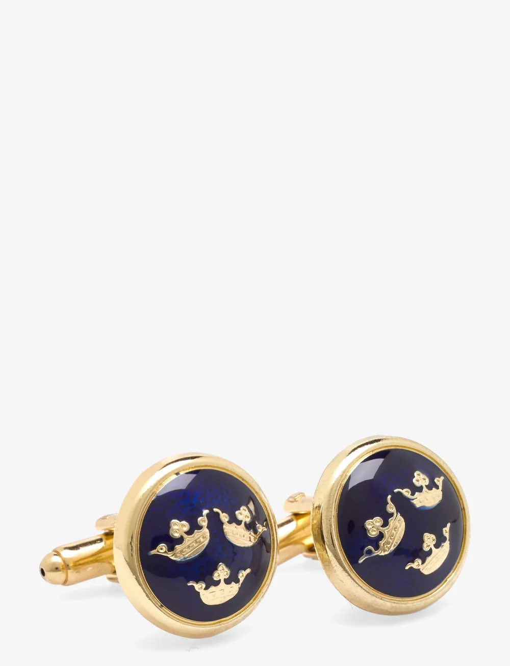 Portia 1924 - Cuff Links - manschettknappar - gold - 0