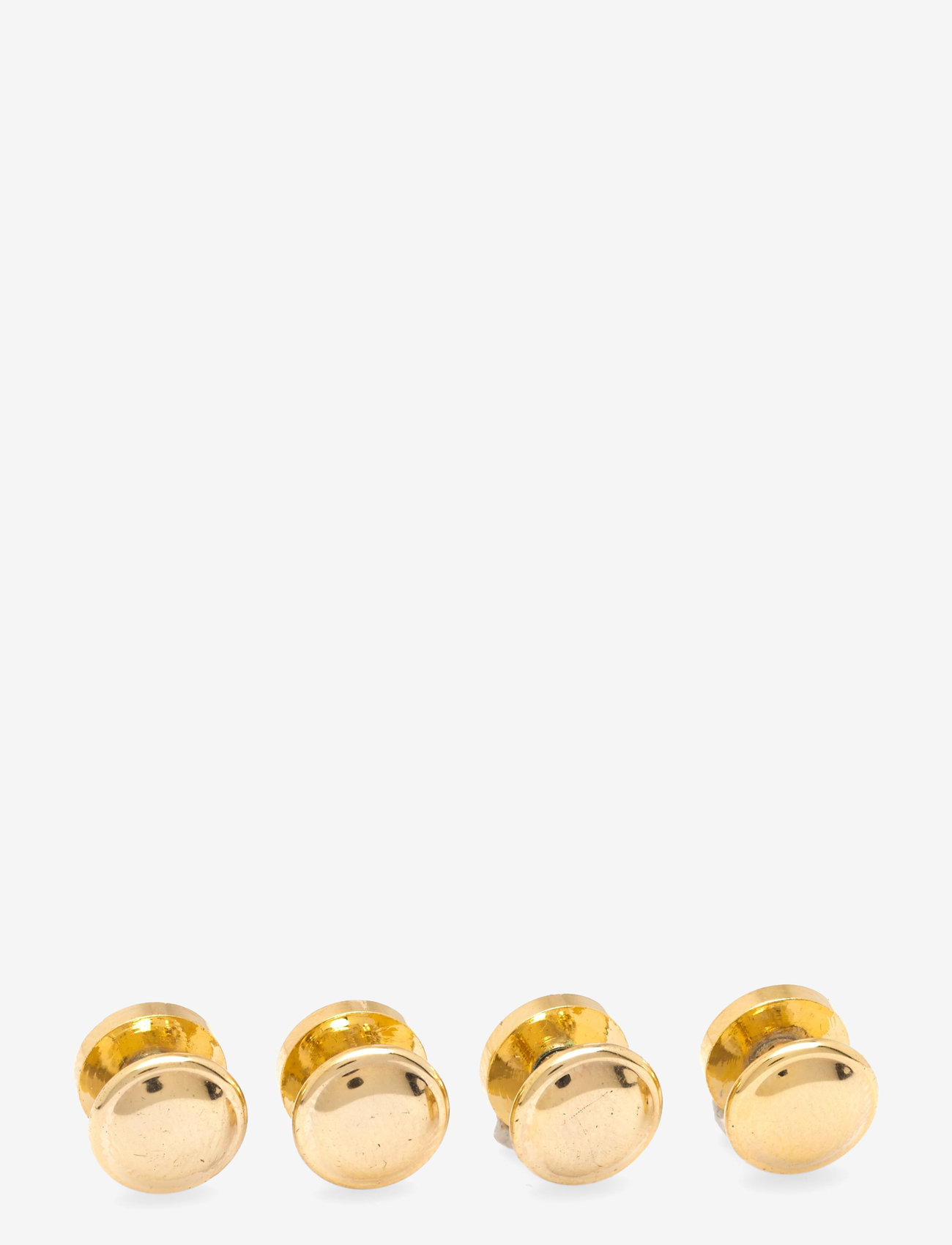 Portia 1924 - Gold & Studset 4 buttons - manschettknappar - gold/black - 1