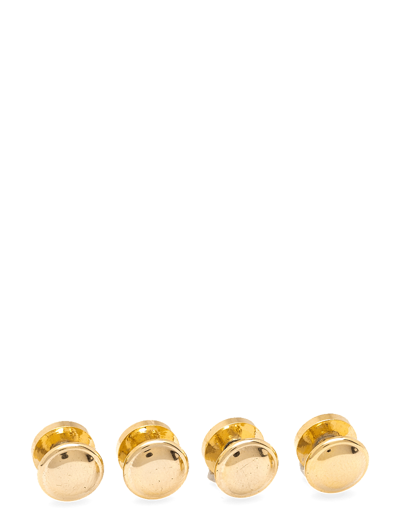 Portia 1924 - Gold & Studset 4 buttons - manschettknappar - gold/black - 1