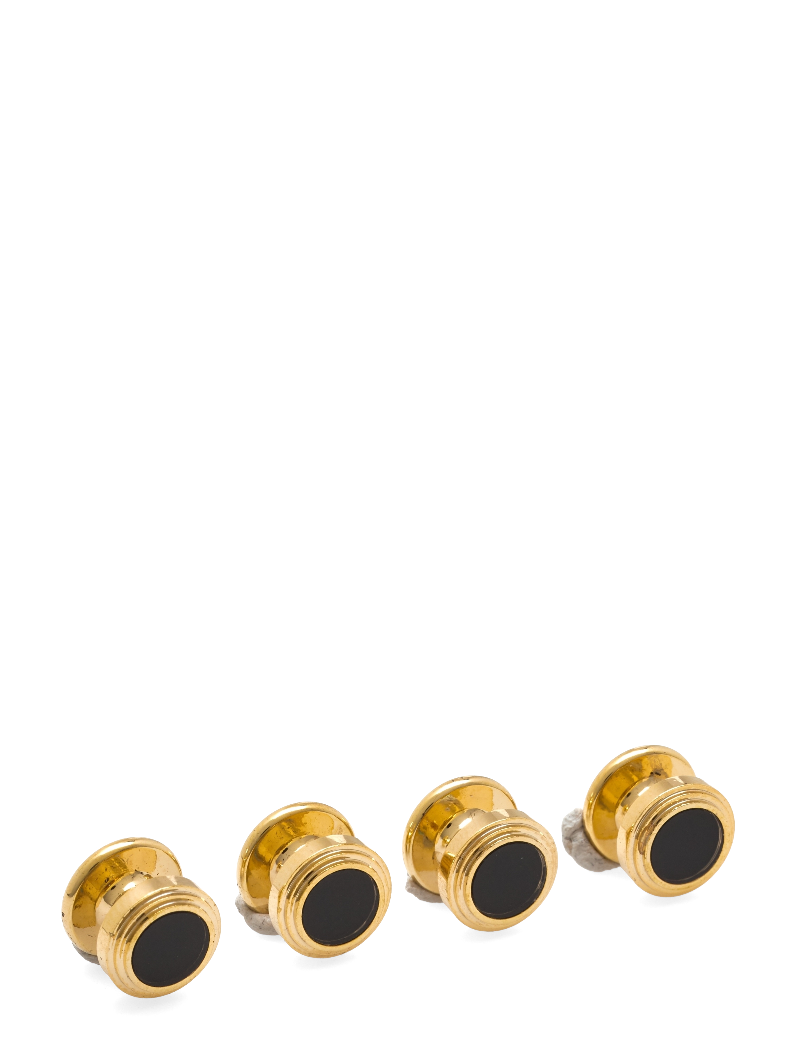 Portia 1924 - Gold & Studset 4 buttons - gold/black - 2