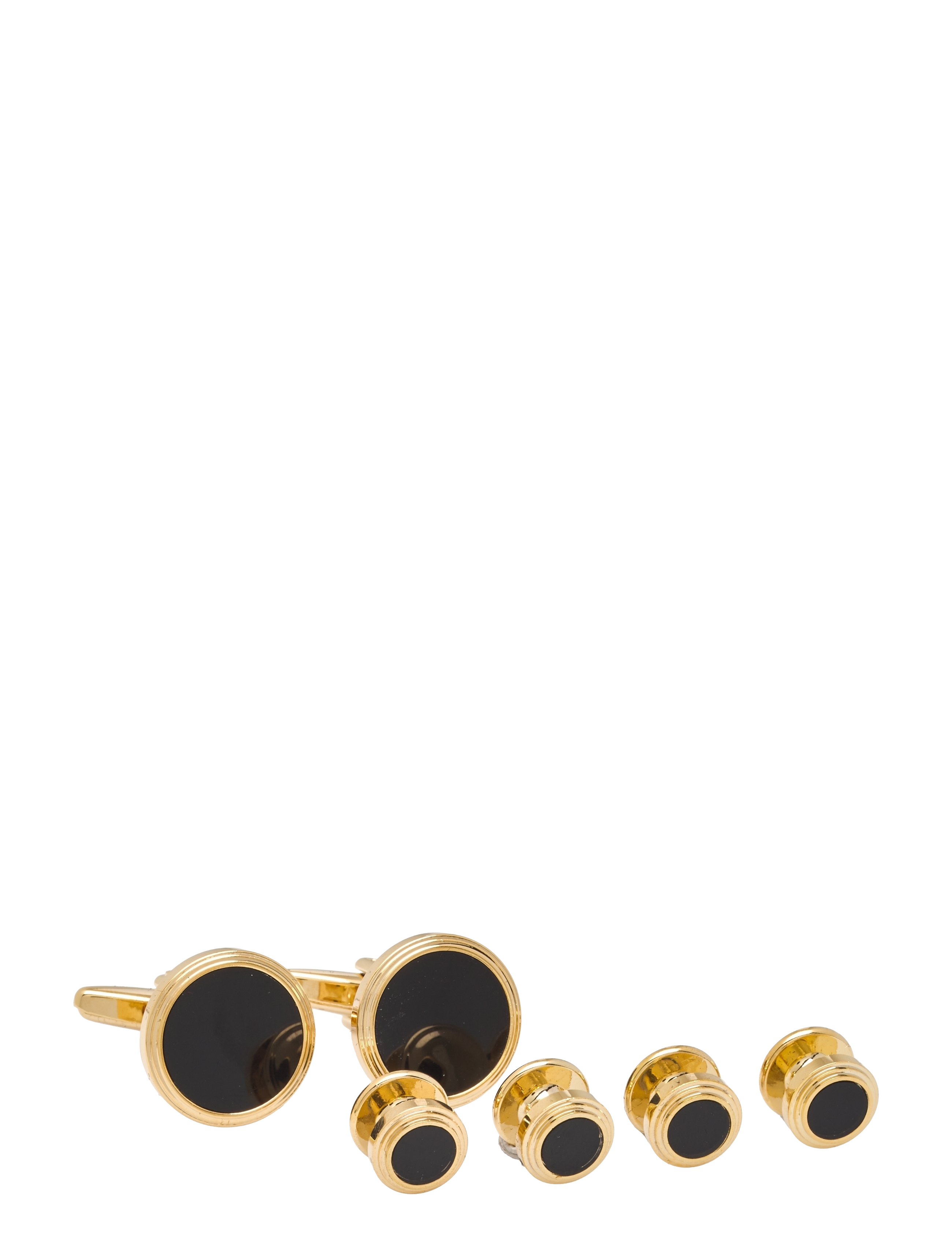 Portia 1924 - Gold & Cuff Links & Studset - gold/black - 1