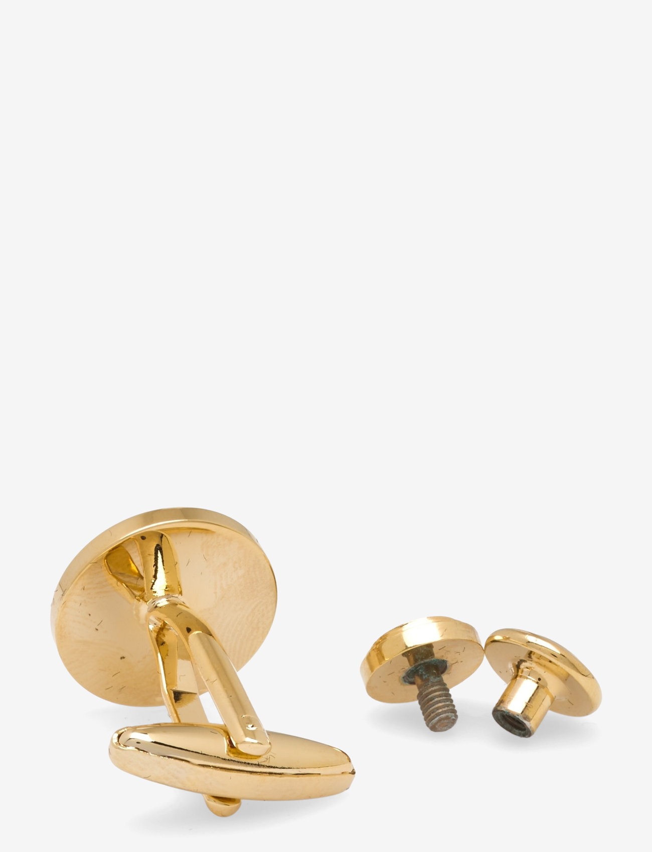Portia 1924 - Gold & Cuff Links & Studset - manchetknapper - gold/black - 2