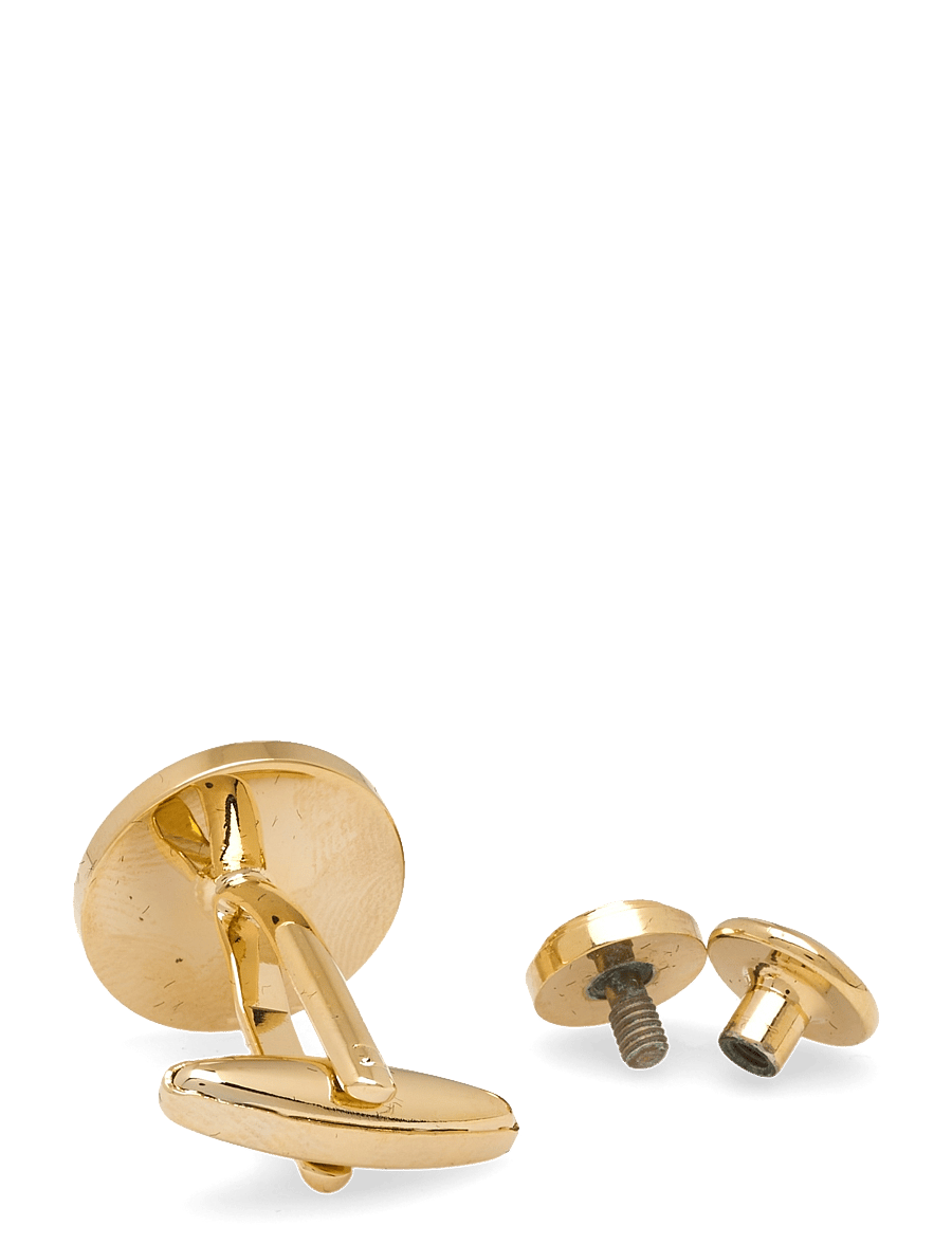 Portia 1924 - Gold & Cuff Links & Studset - gold/black - 2
