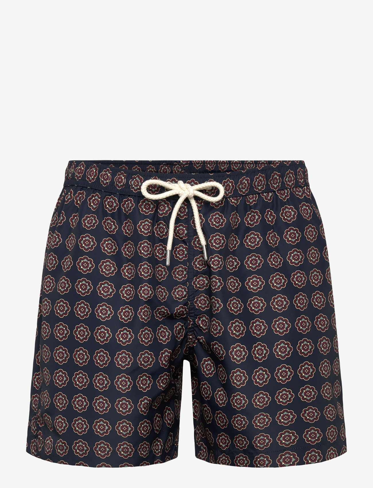 Portia 1924 - Pattern Swimshorts - swim shorts - blue - 0