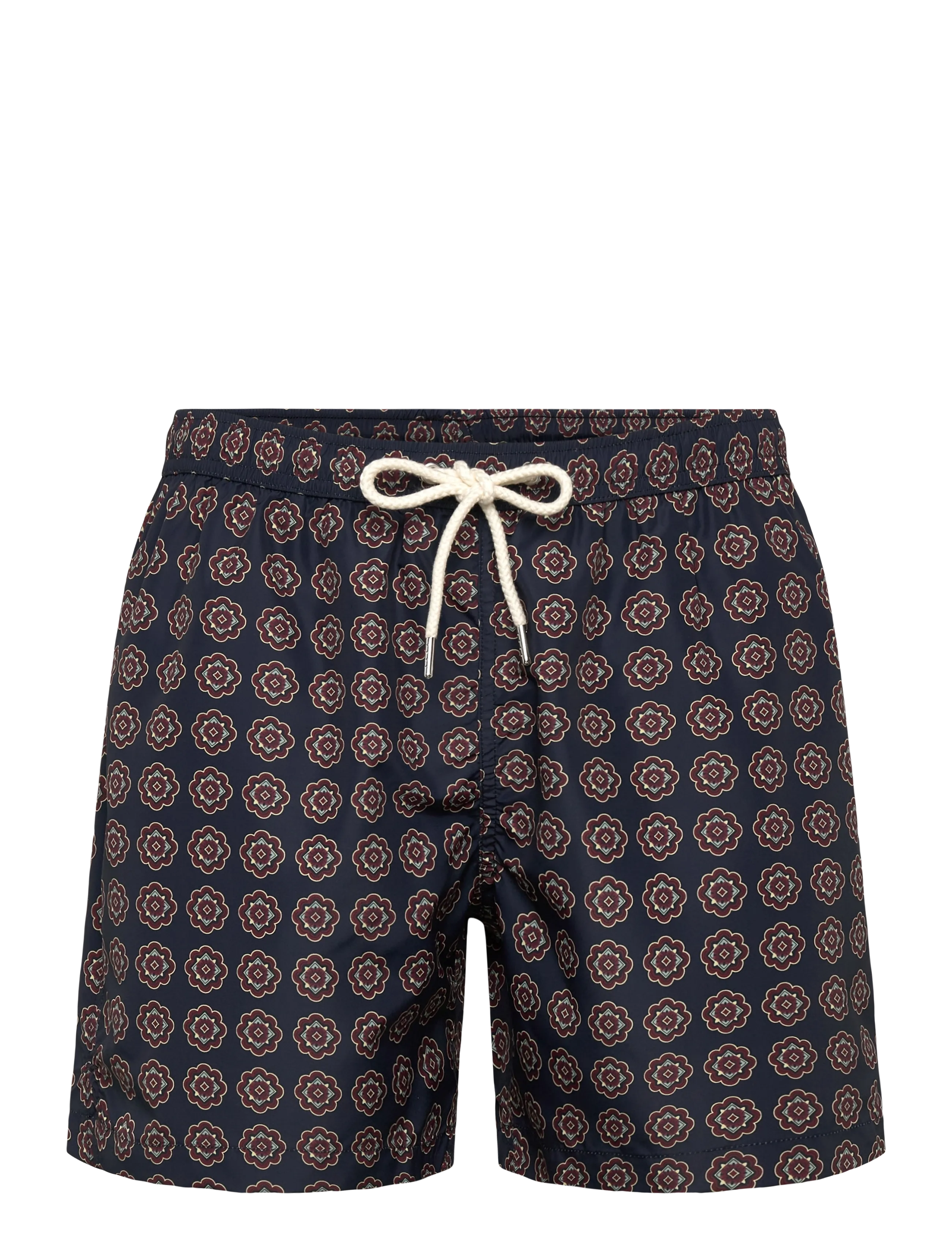 Portia 1924 Pattern Swimshorts - Badshorts - BLUE / navy