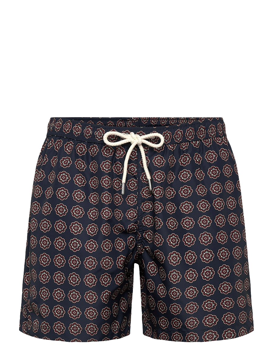 Portia 1924 - Pattern Swimshorts - swim shorts - blue - 1