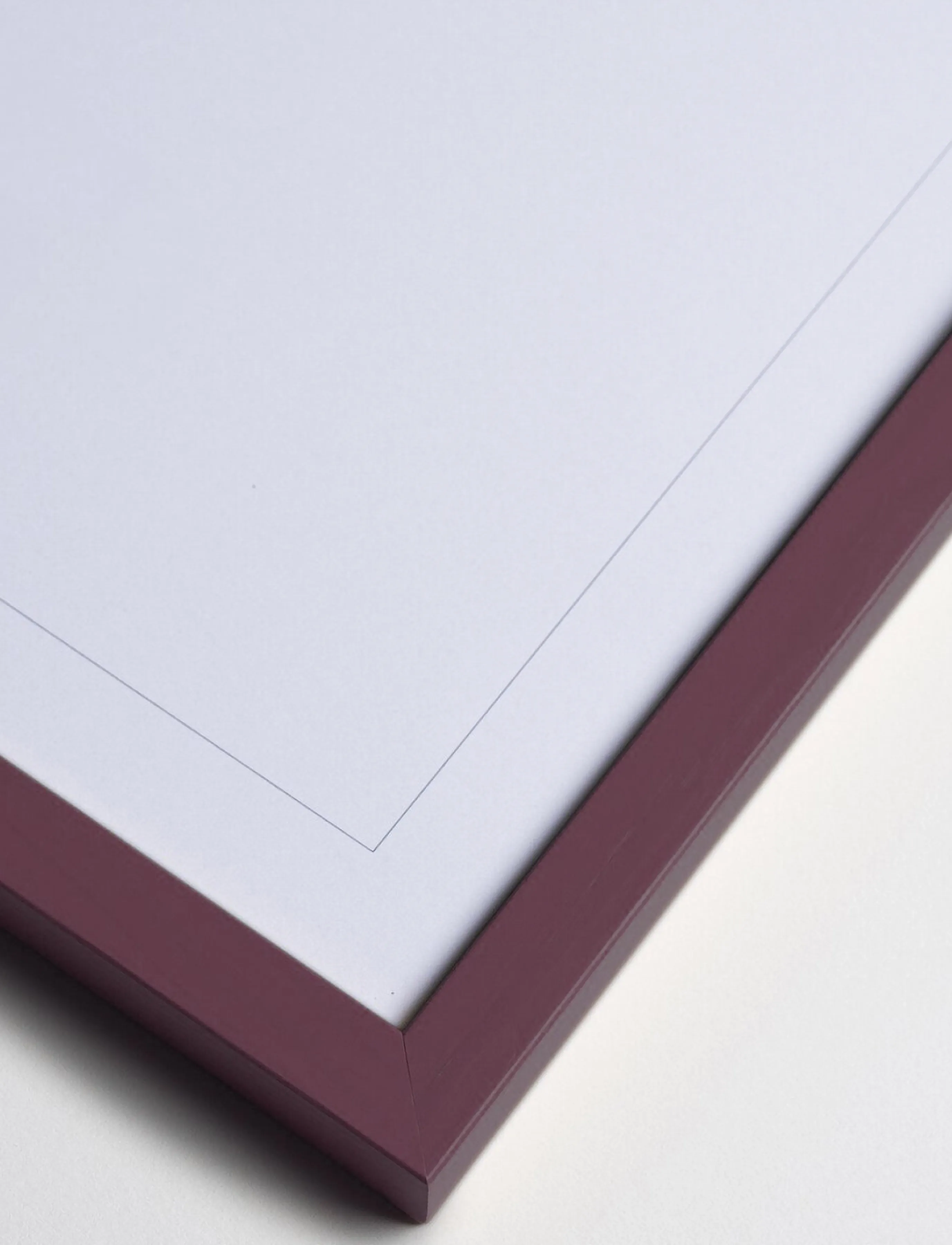 Poster & Frame - Plum Wood Frame - plum - 2