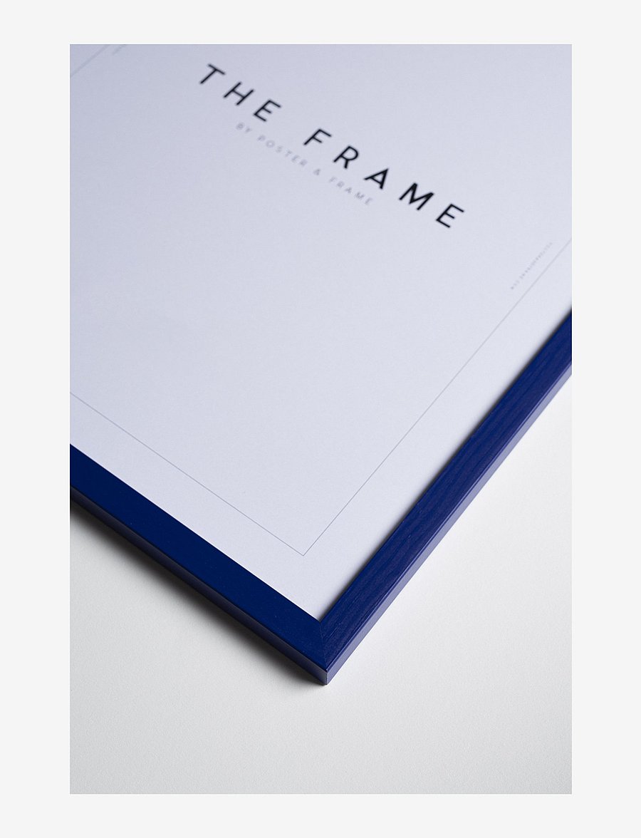 Poster & Frame - Blue Wood Frame - bilderrahmen - blue - 2