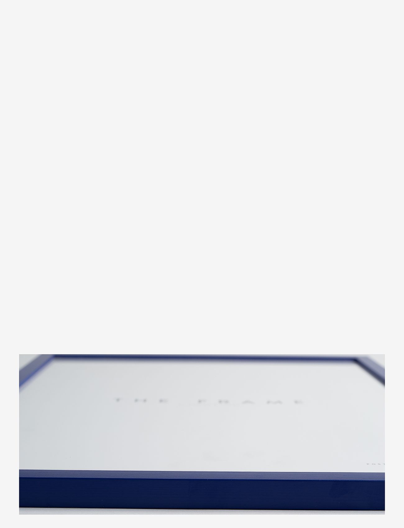 Poster & Frame - Blue Wood Frame - køb efter pris - blue - 3