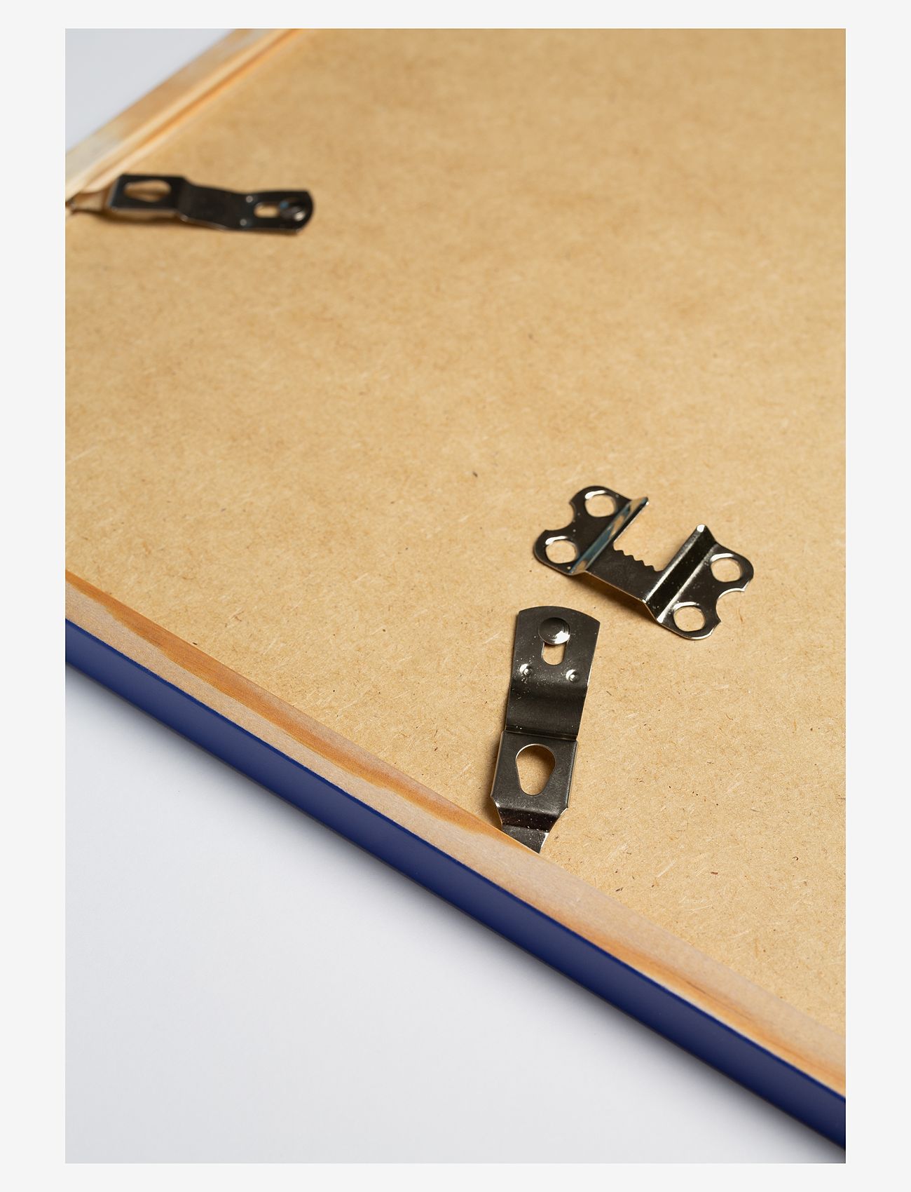 Poster & Frame - Blue Wood Frame - køb efter pris - blue - 4