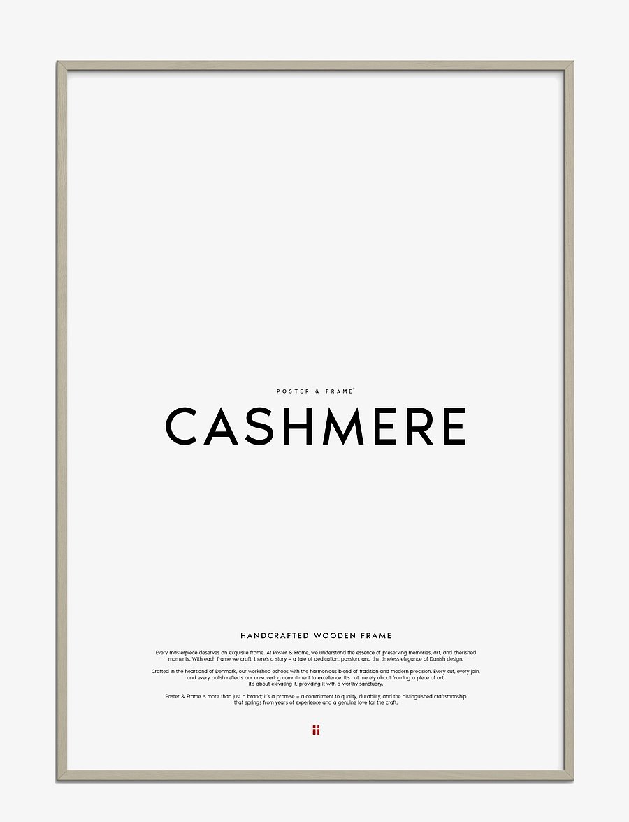 Poster & Frame - Cashmere Wood Frame - bilderrahmen - cashmere - 1