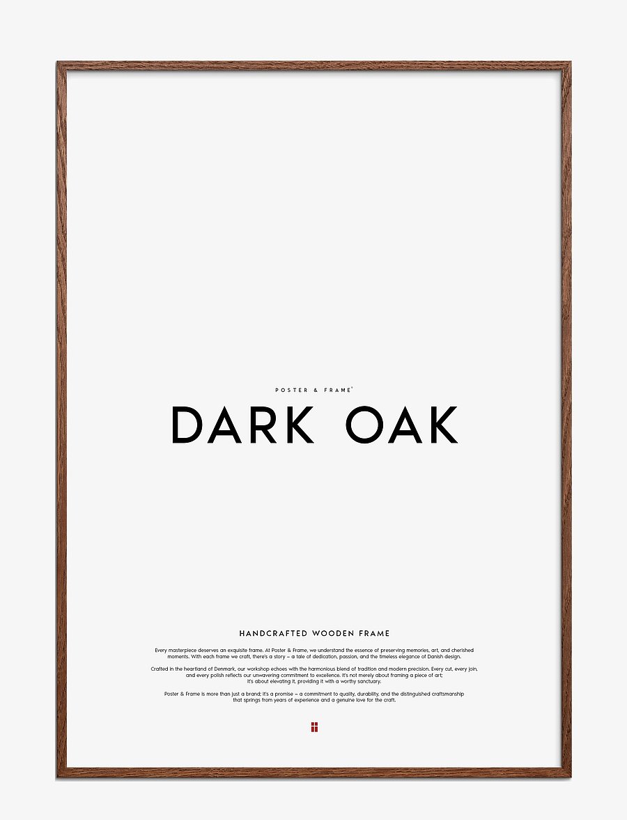 Poster & Frame - Dark Oak Wood Frame - bilderrahmen - dark oak - 1