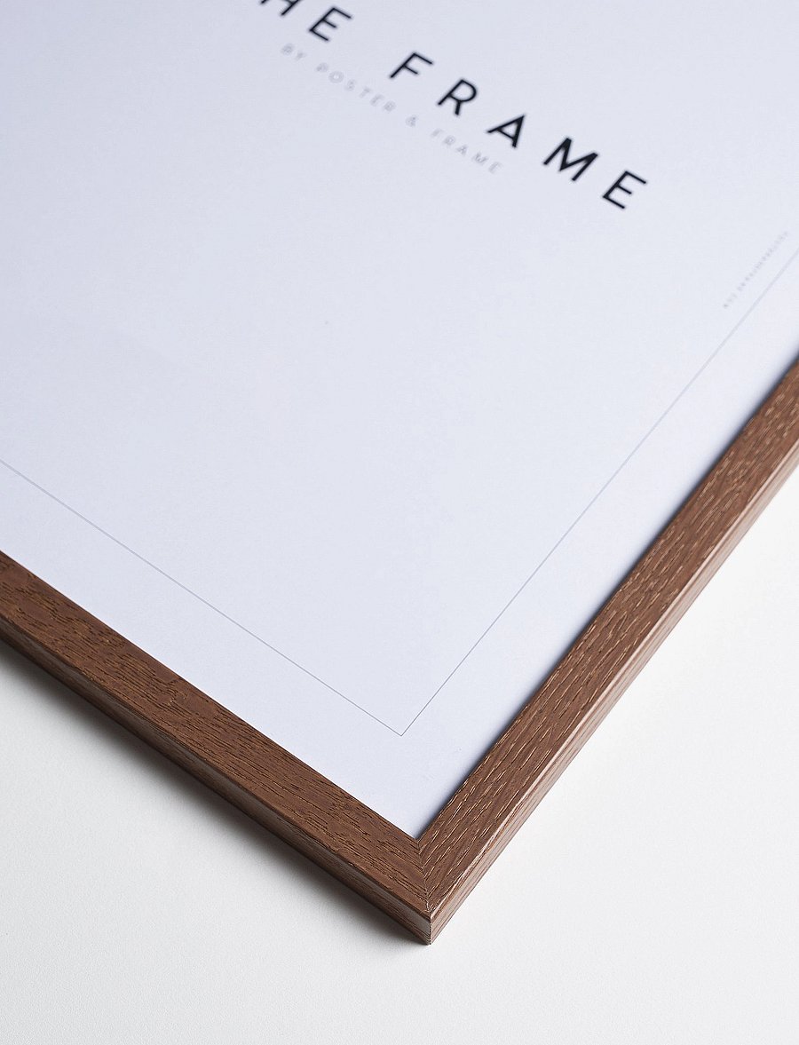 Poster & Frame - Dark Oak Wood Frame - bilderrahmen - dark oak - 0