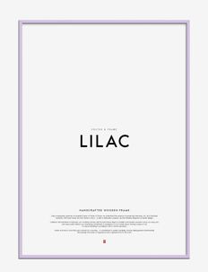 Lilac Wood Frame, Poster & Frame
