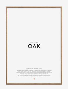 Oak Wood Frame, Poster & Frame