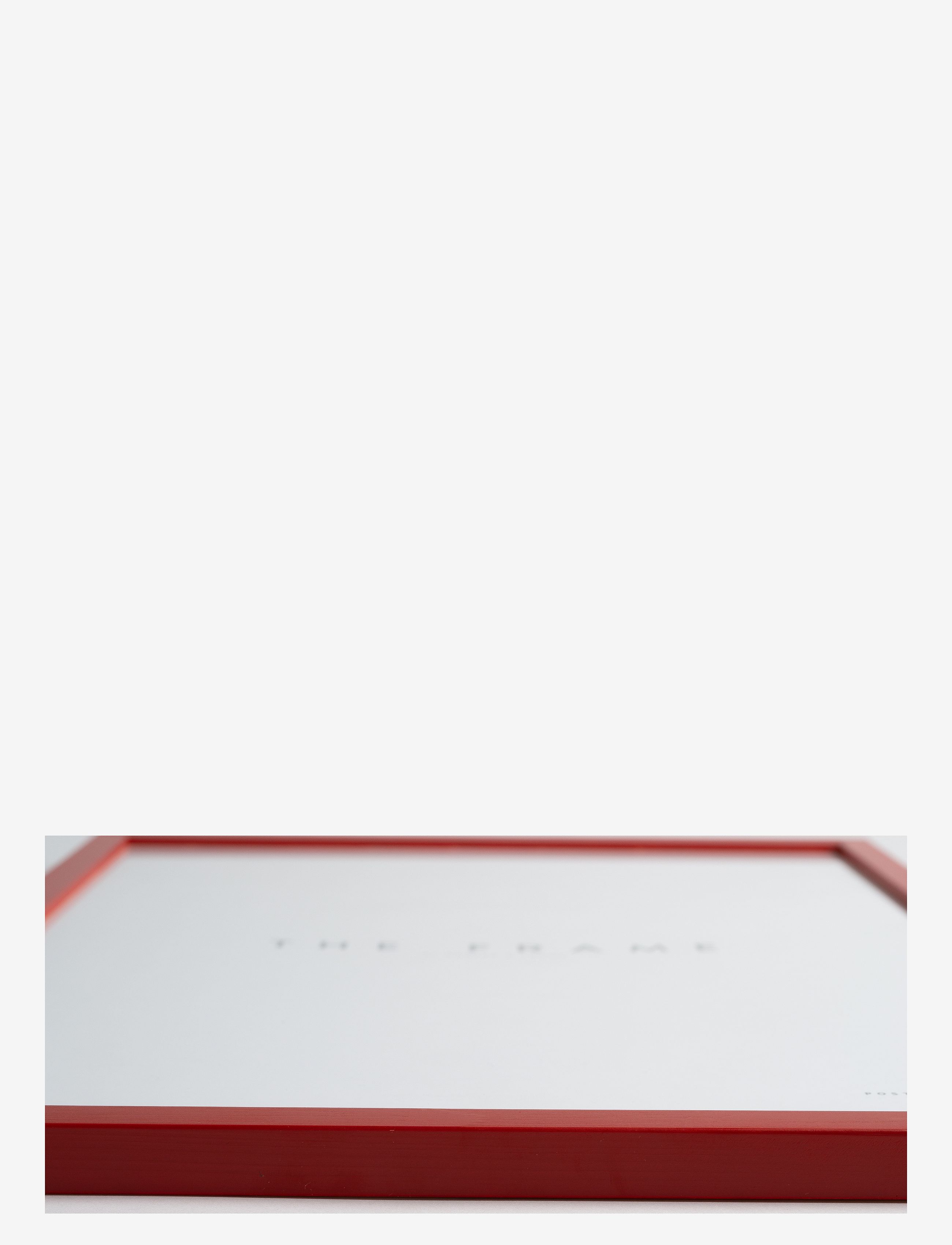 Poster & Frame - Red Wood Frame - tavelramar - red - 3