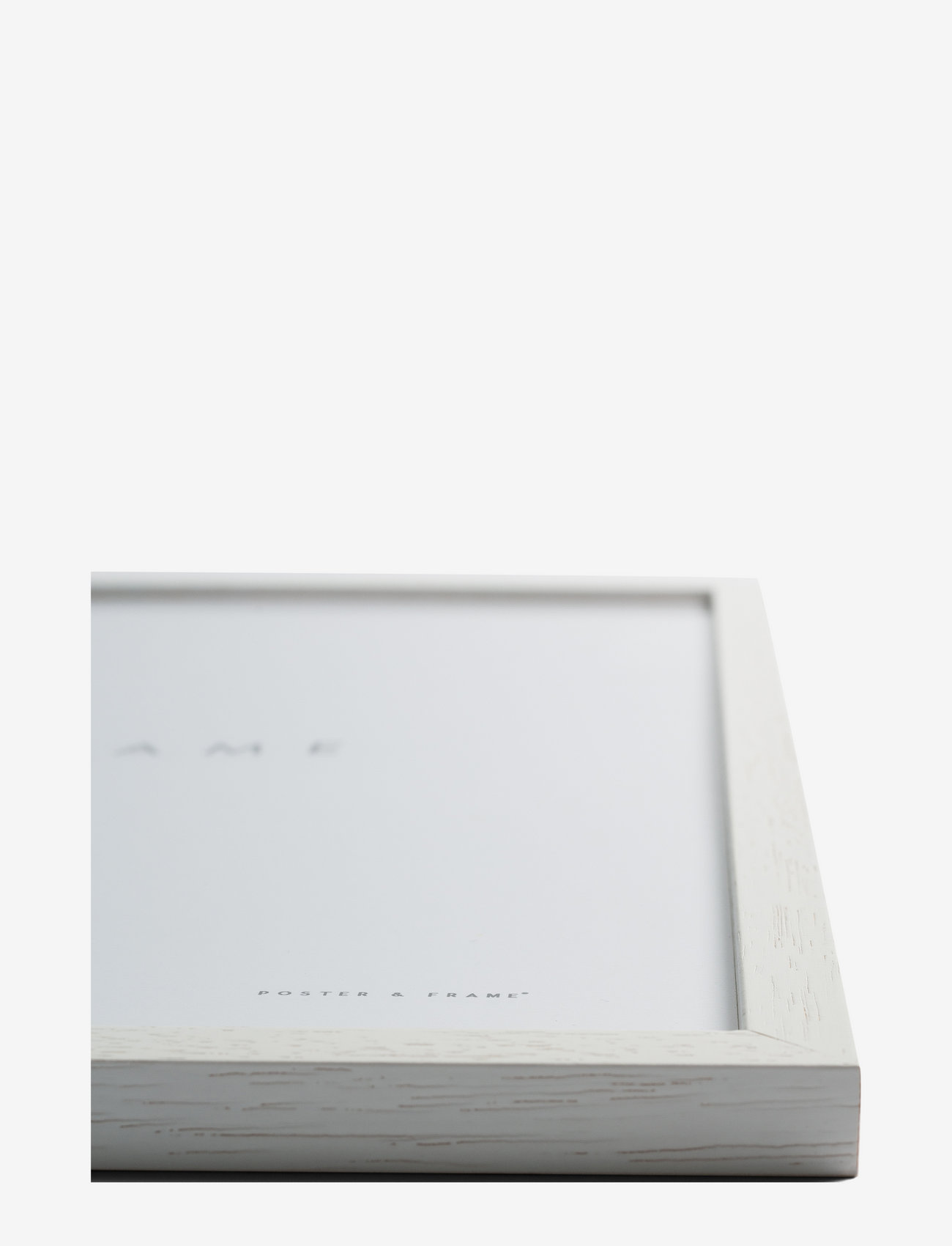 Poster & Frame - White Wood Frame - köp efter pris - white - 1