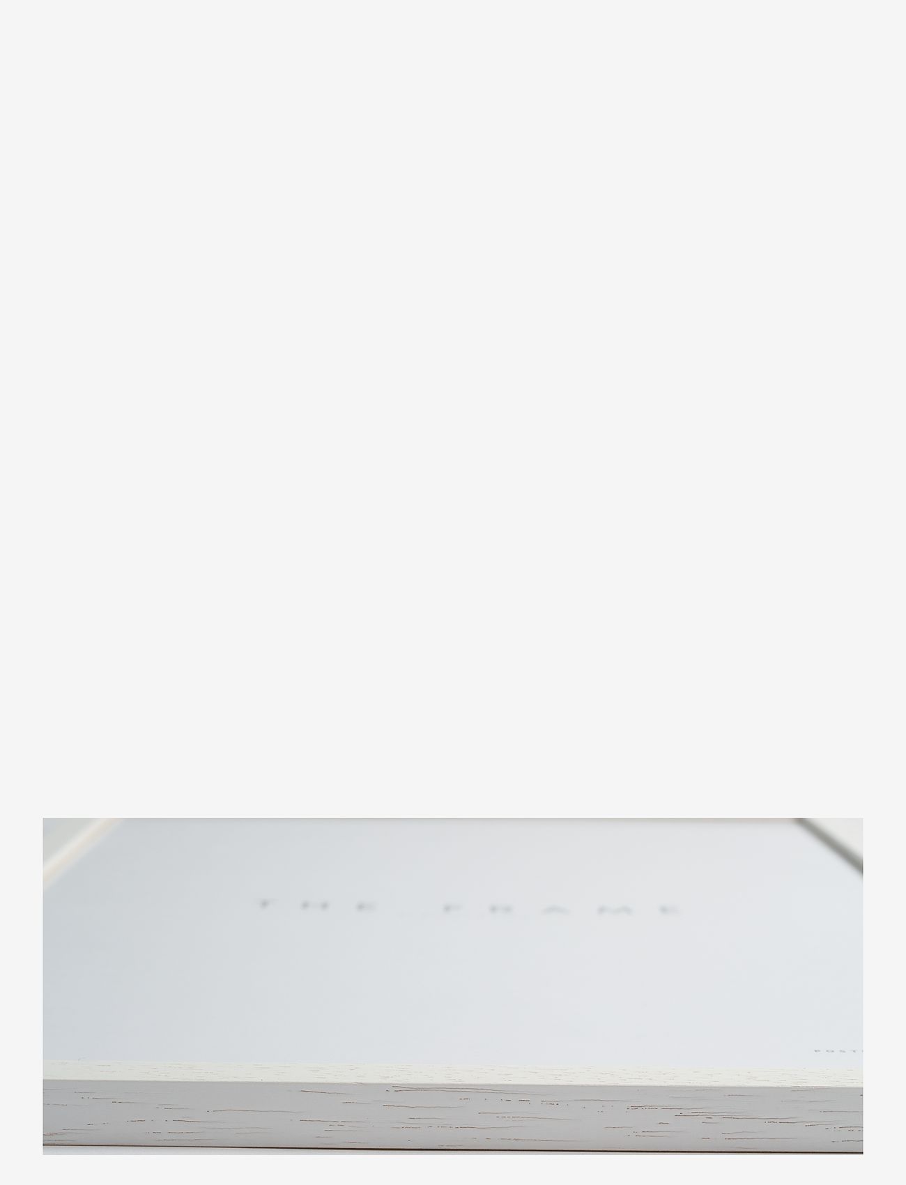 Poster & Frame - White Wood Frame - köp efter pris - white - 3