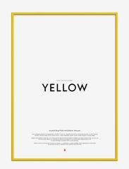 Poster & Frame - Yellow Wood Frame - die niedrigsten preise - yellow - 0
