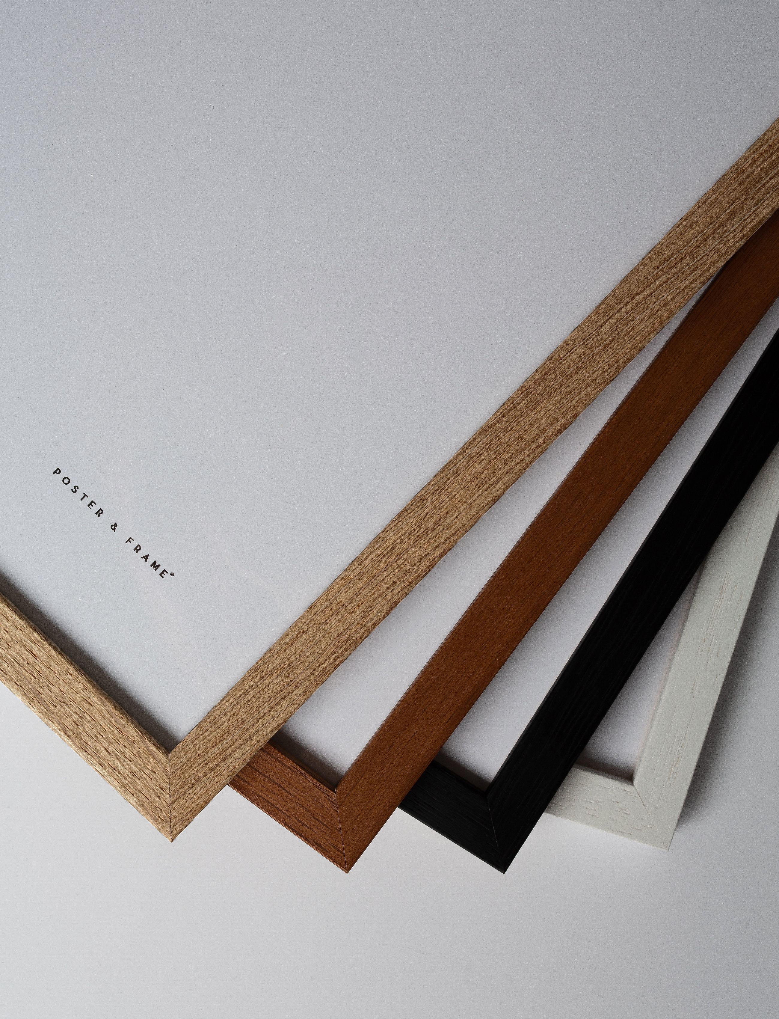 Poster & Frame - Wooden frame - 70x100 - bilderrahmen - black - 1