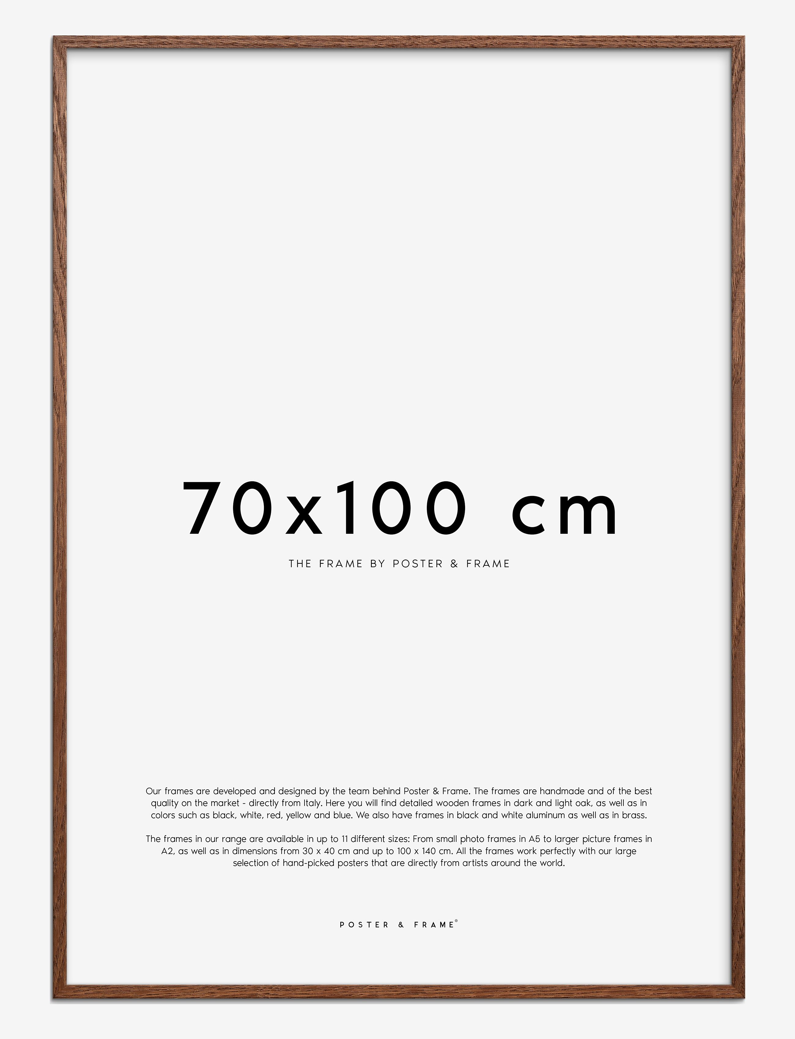 Poster & Frame - Dark Oak Wood Frame - billedrammer - dark oak - 3