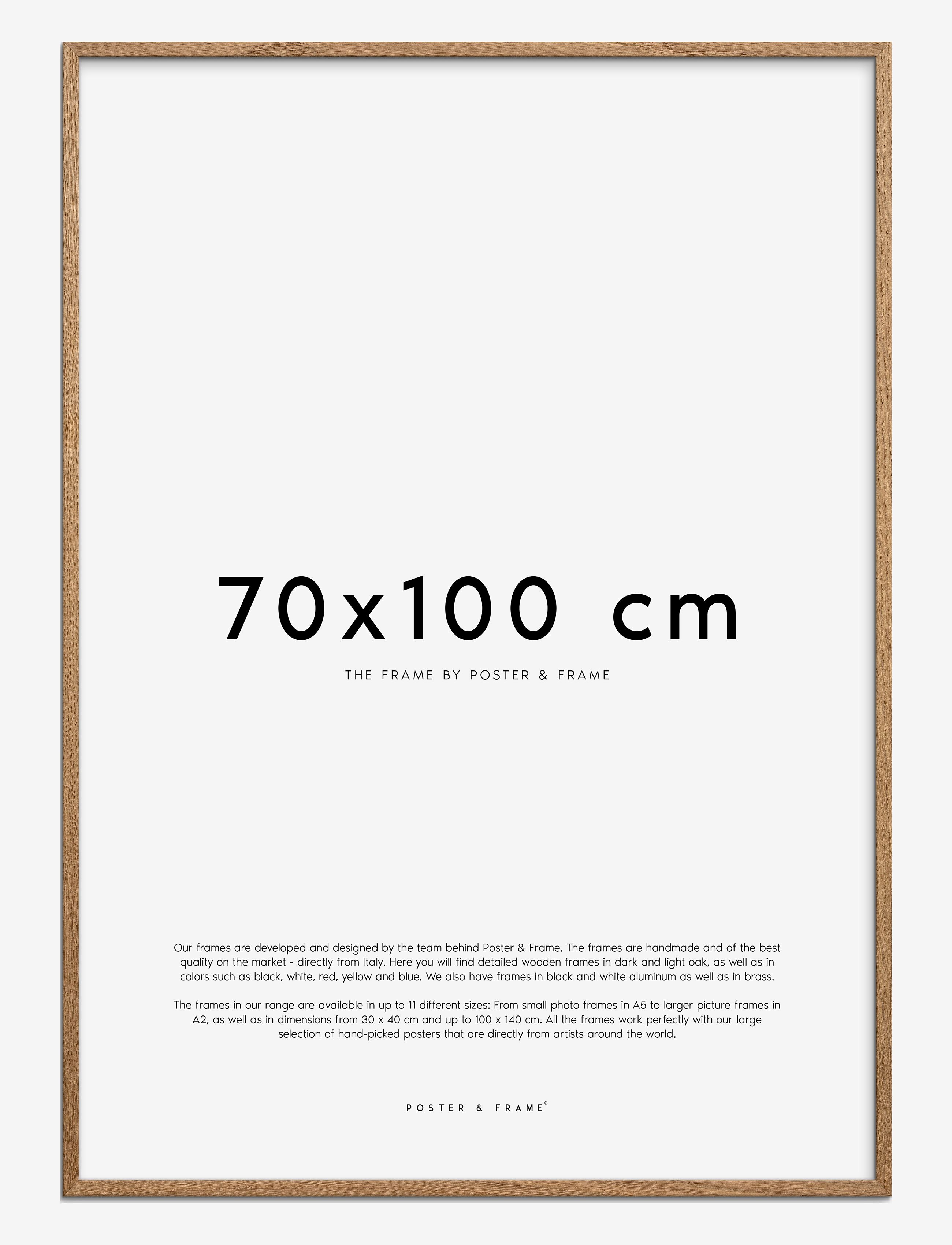 Poster & Frame - Oak Wood Frame - picture frames - oak - 3