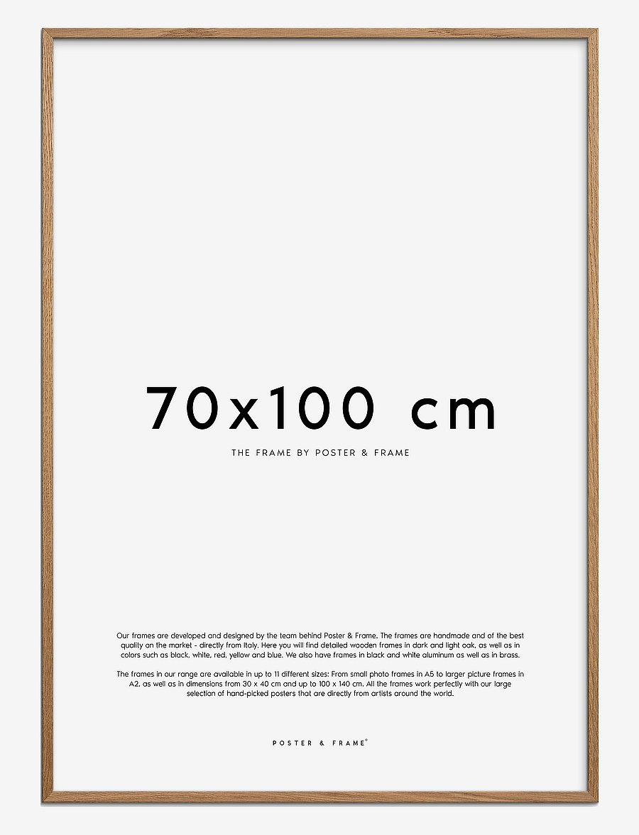Poster & Frame - Oak Wood Frame - bilderrahmen - oak - 3