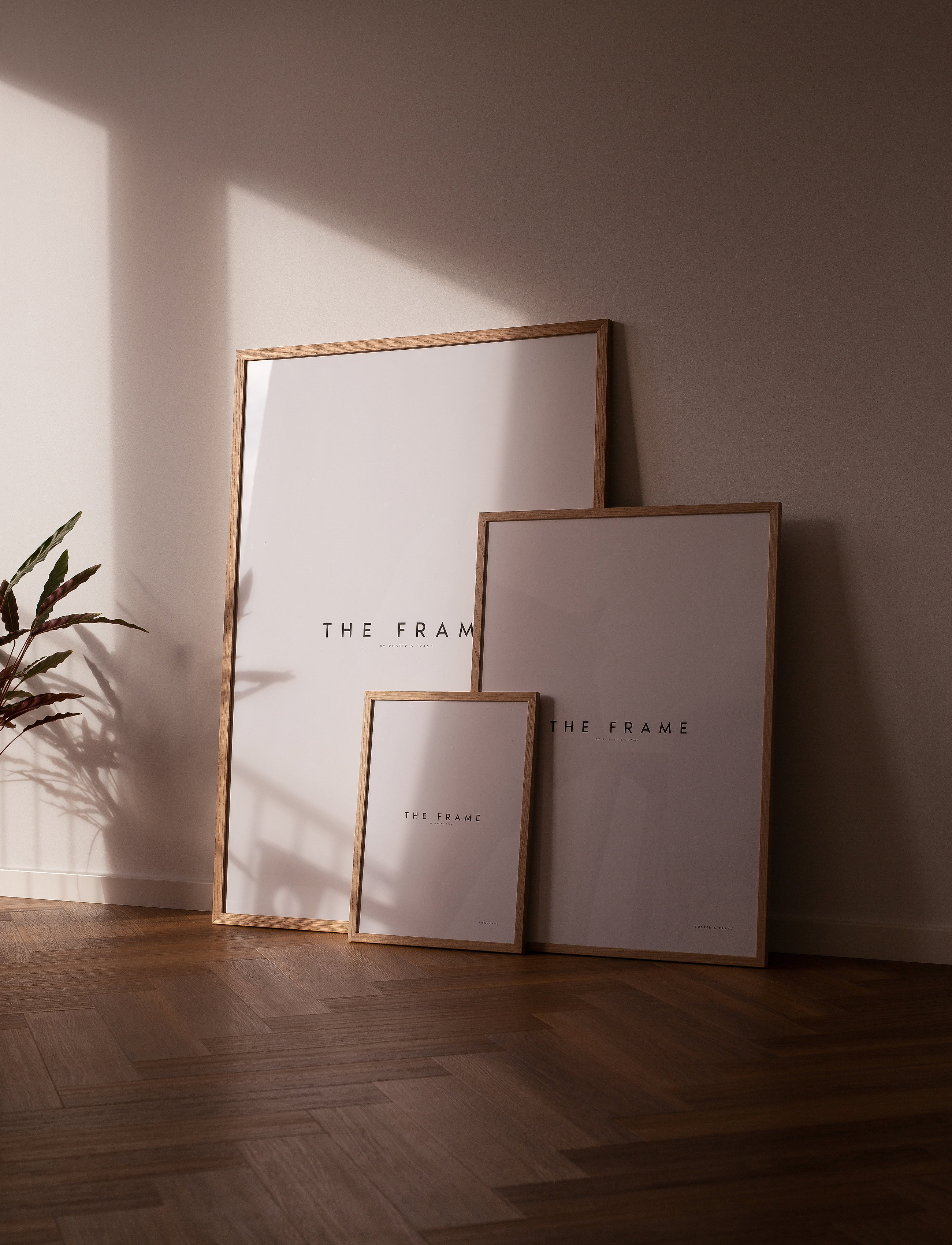 Poster & Frame - Oak Wood Frame - picture frames - oak - 1