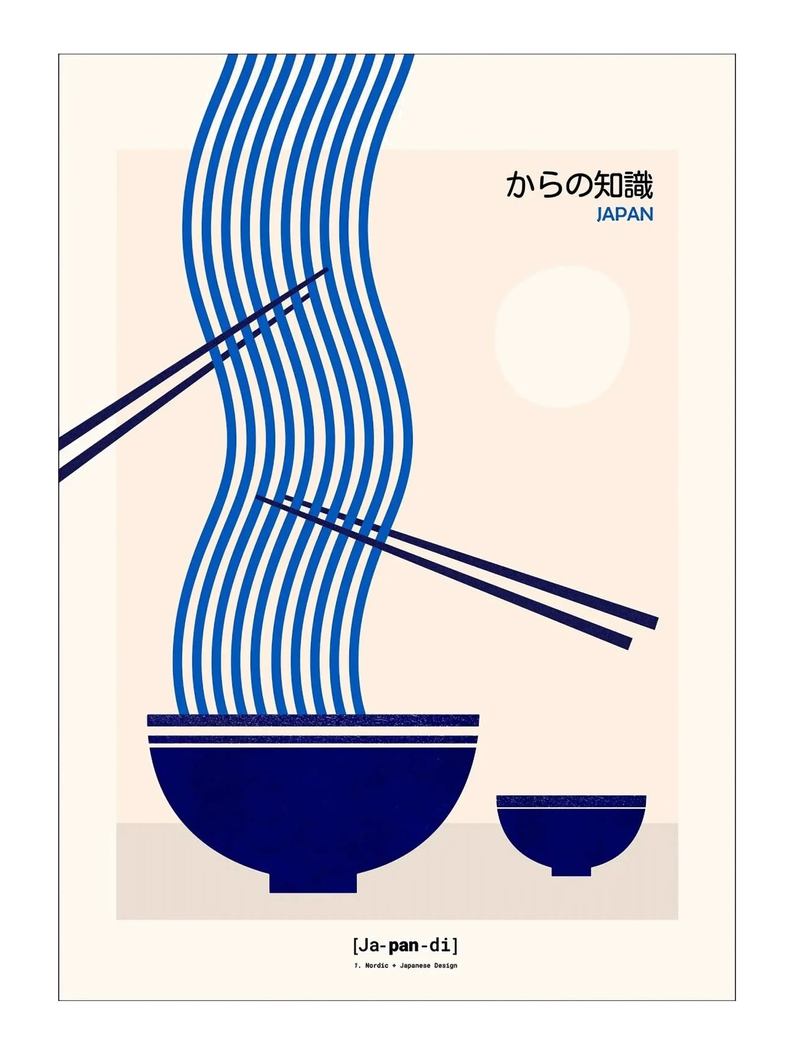 Poster & Frame Japandi - Nordic + Japanese Design II - Vis alt - MULTI-COLOURED / multi
