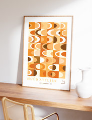Poster & Frame - archi-arancione - graphical patterns - multi-colored - 1