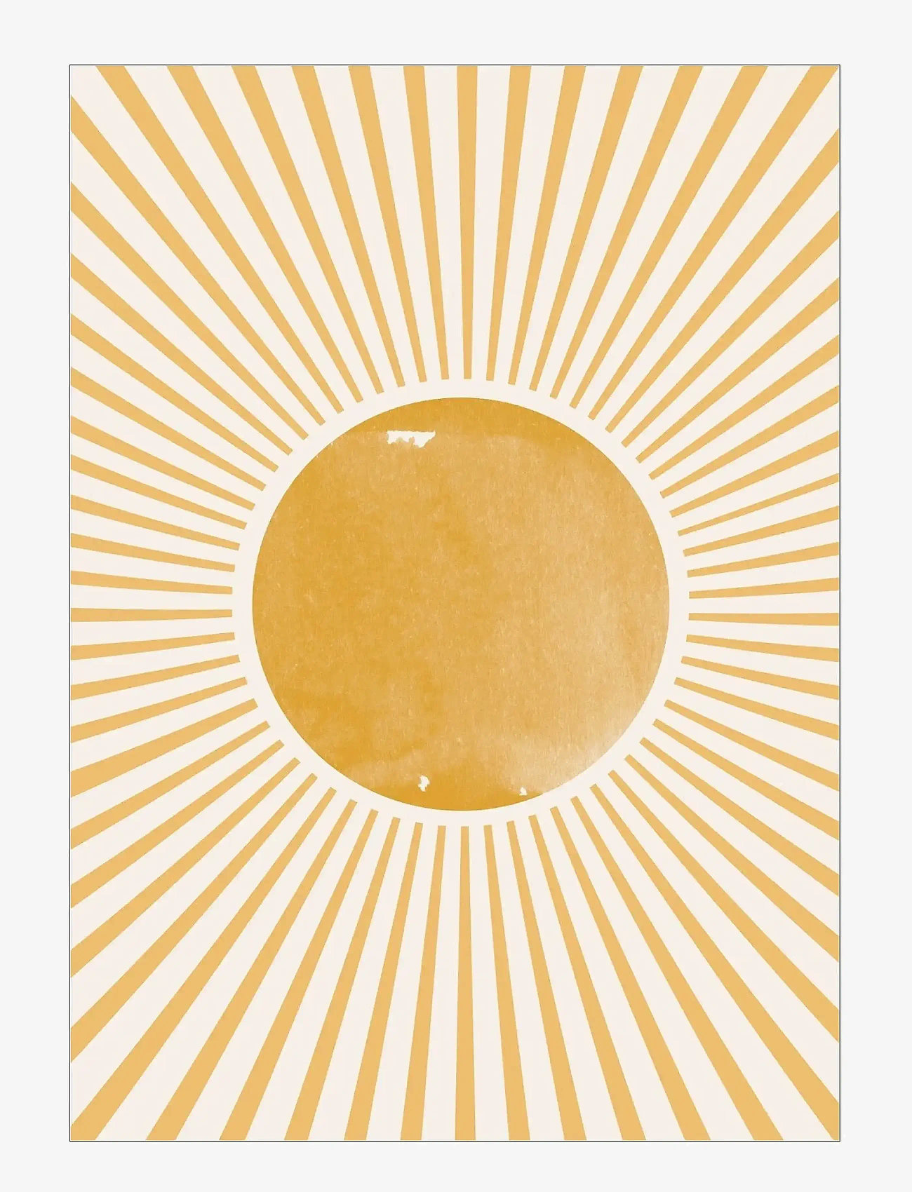 Poster & Frame - THE MIUUS STUDIO - Boho Sun - illustrationer - yellow - 0