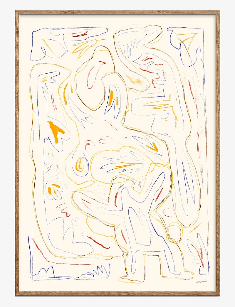 Poster & Frame - By Garmi - Ètude 15 - wzory graficzne - multi - 1