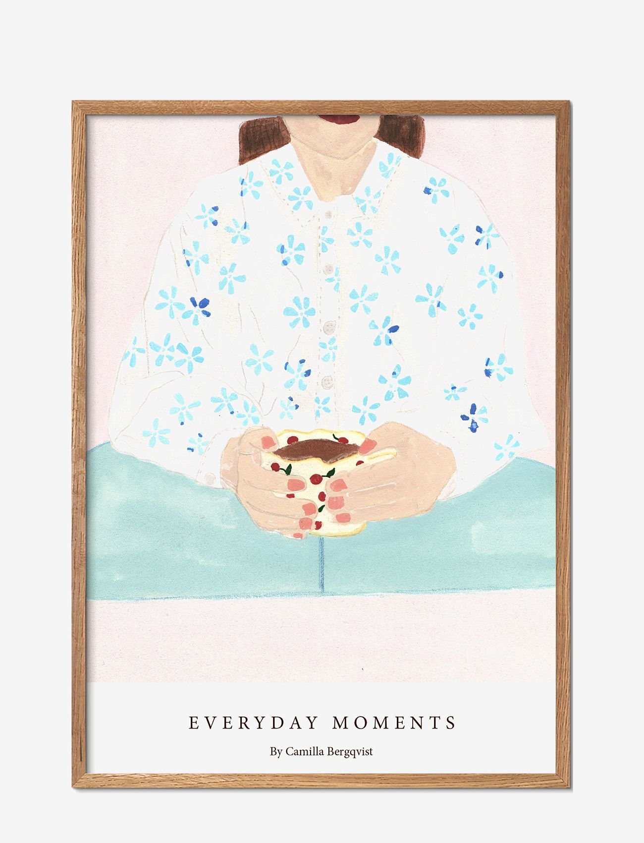 Poster & Frame - Camilla Bergqvist - Coffee Cup - illustrationen - multi - 1