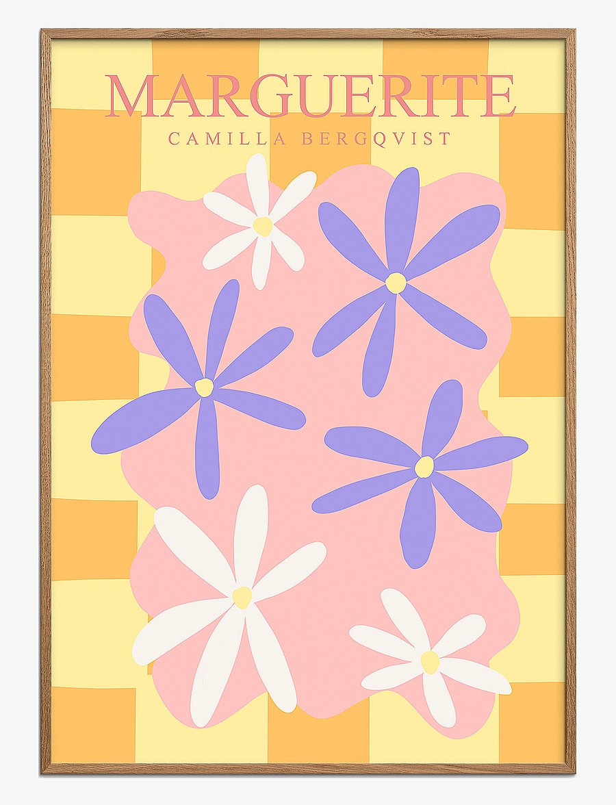 Poster & Frame - Camilla Bergqvist - Marguerite Carre - multi - 0