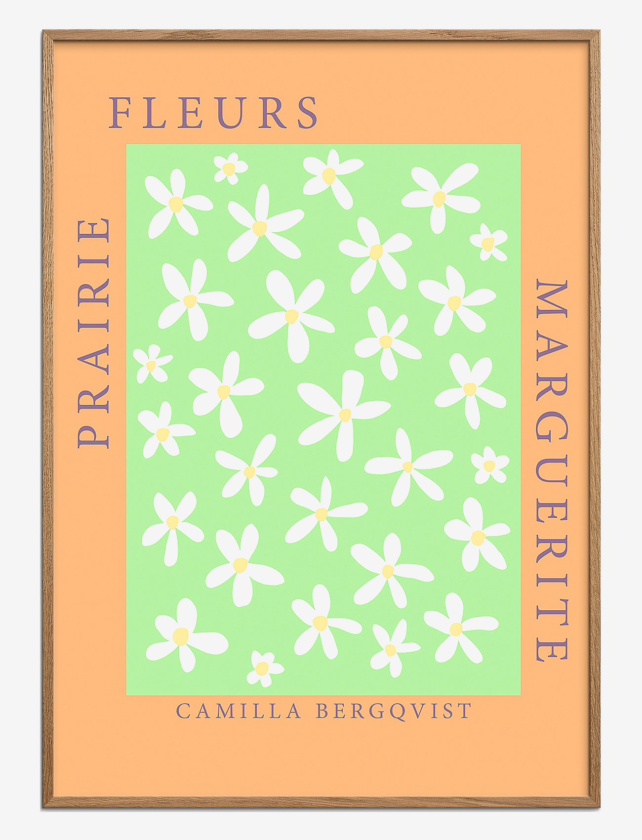 Poster & Frame - Camilla Bergqvist - Prairie Mint - multi - 0