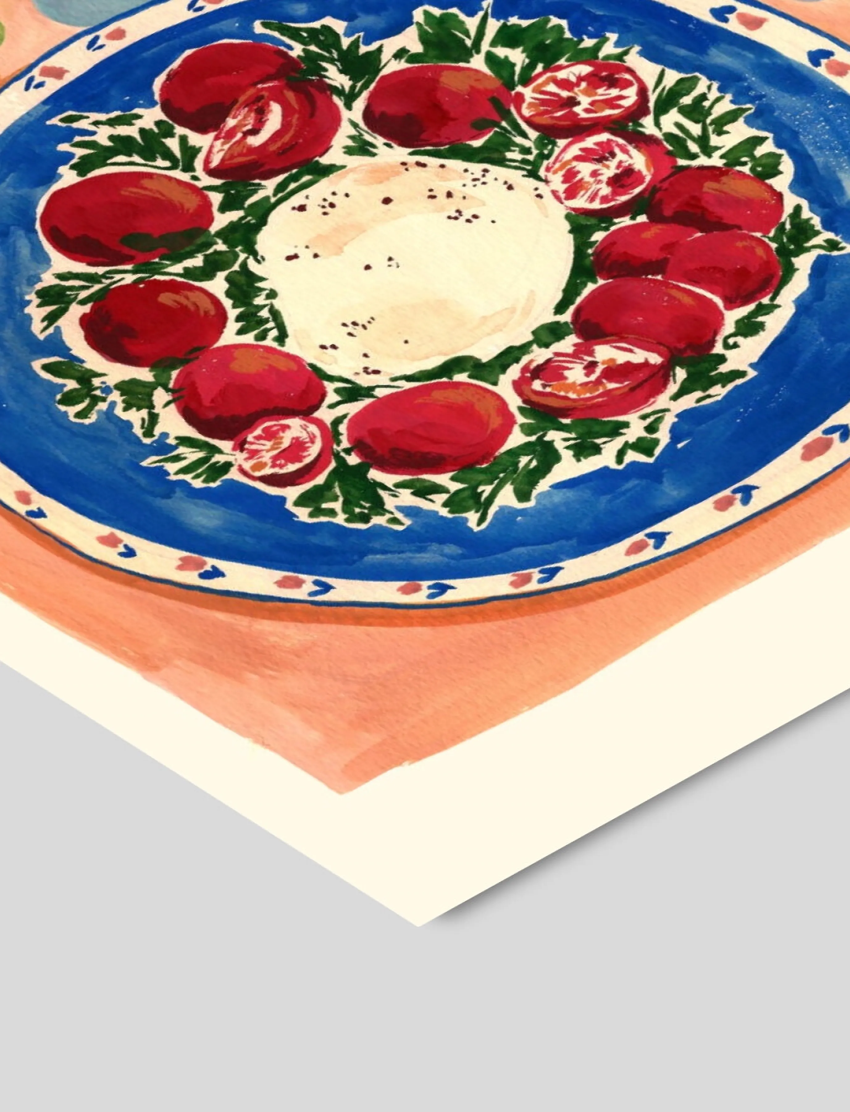 Poster & Frame - Sicily Dinner - grafiske mønstre - multi-coloured - 2